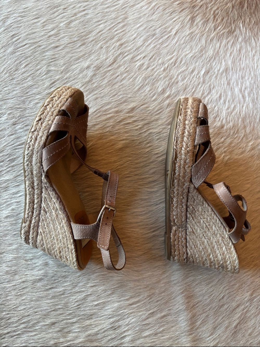 Platform espadrille sandals. - Picture 8 of 12